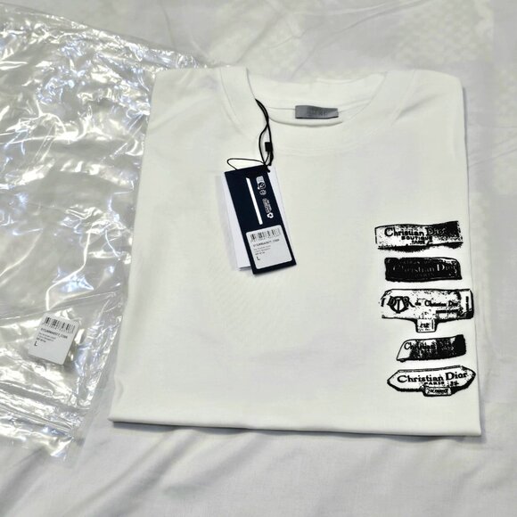 Dior Archives Labels T- Shirt size L - Picture 5 of 5